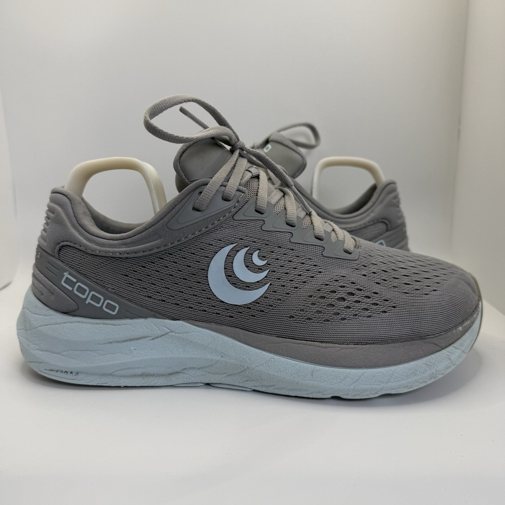 Topo Athletic Phantom 3‎ Women's Running Shoes Grey/Stone Size 6.5 (W-Phantom 3)